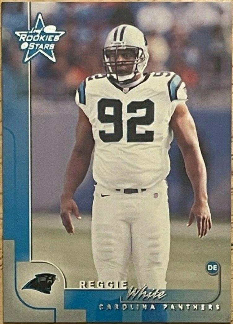 Reggie White #13 Football Cards 2000 Leaf Rookies & Stars