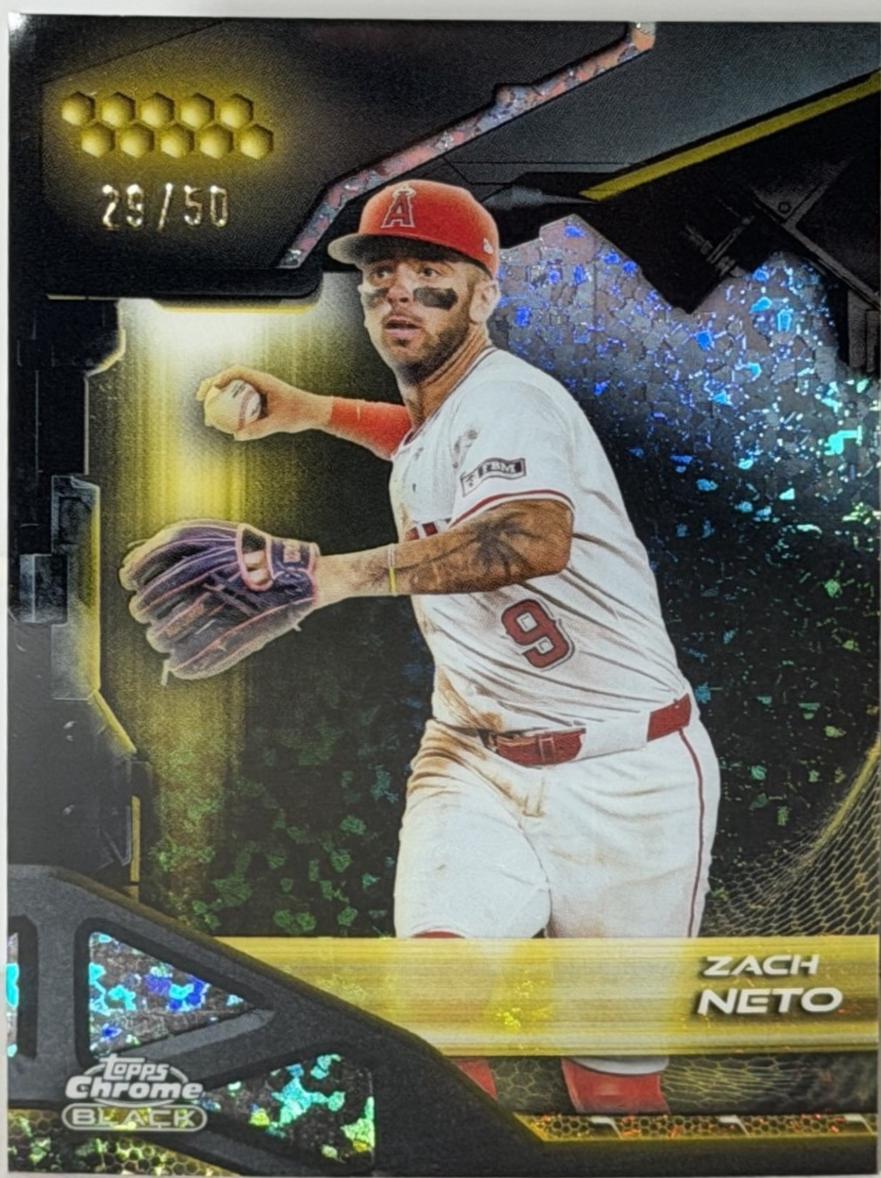 Zach Neto [Gold Mini-Diamond Refractor] #40