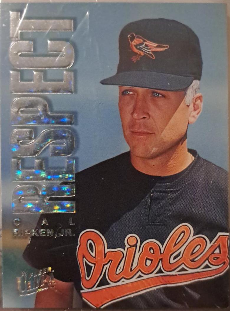 Cal RipkenJr #7 Baseball Cards 1996 Ultra Respect