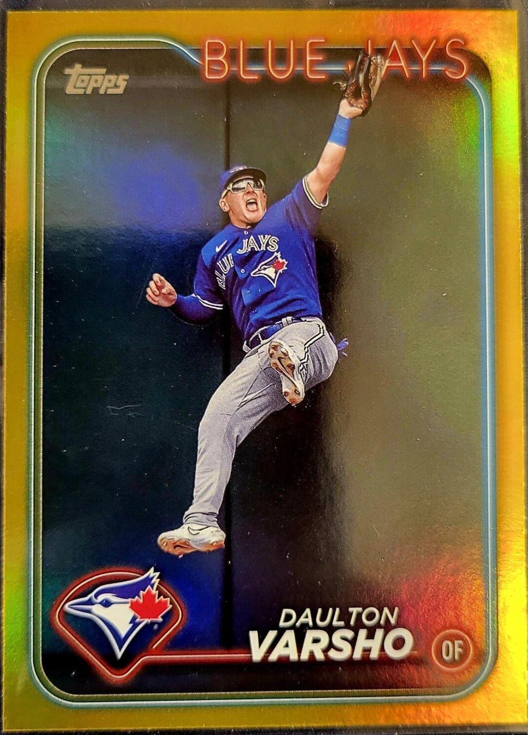 Daulton Varsho [Gold Foil] (2024 Topps)