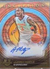 Judah Mintz [Orange] #32 Basketball Cards 2022 Bowman University Inception Prices