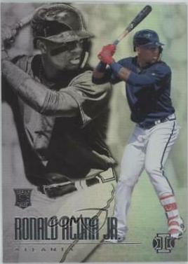 Ronald Acuna Jr. #14 Baseball Cards 2018 Panini Chronicles Illusions
