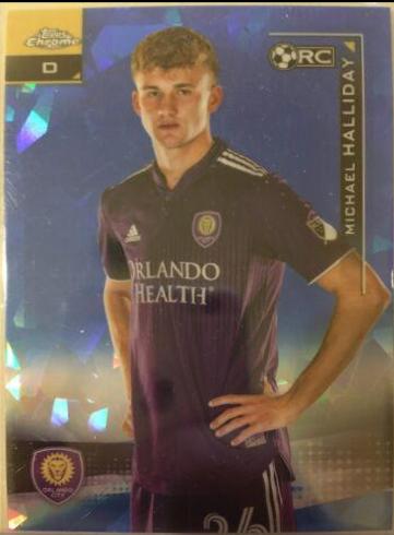 Michael Halliday #130 2021 Topps Chrome MLS Sapphire