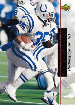 Rodney Culver #34 Football Cards 1993 Upper Deck