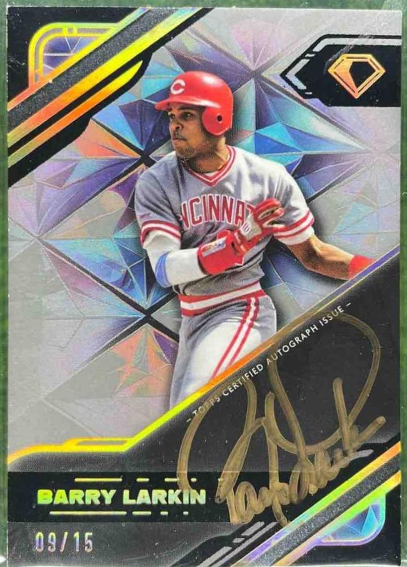 Barry Larkin [Gold Ink Gold] #BPA-BL