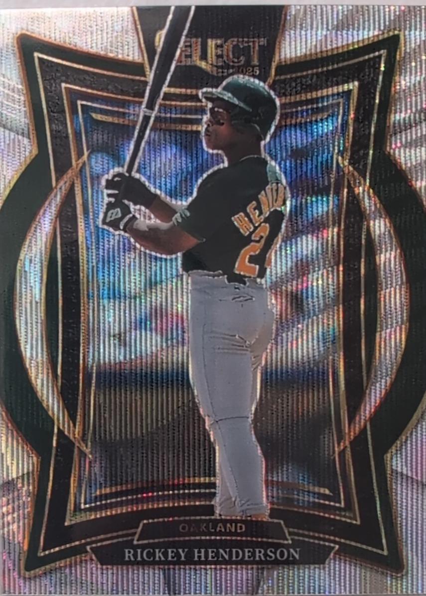 Rickey Henderson [Silver Wave] #3