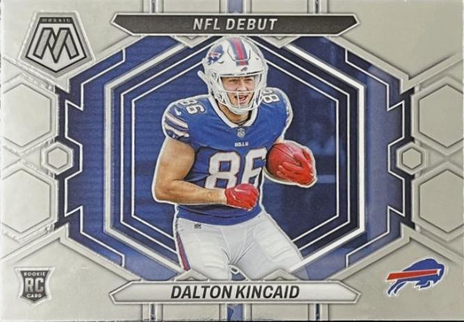 Dalton Kincaid #ND-20 Football Cards 2023 Panini Mosaic NFL Debut