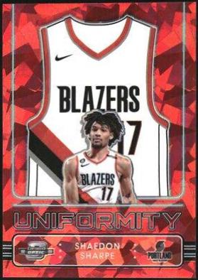 Shaedon Sharpe [Red Cracked Ice] #29