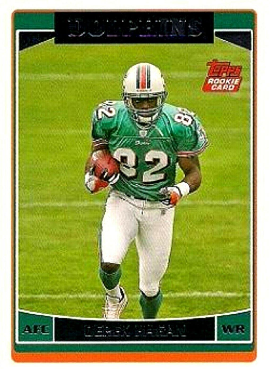 Derek Hagan #362 Football Cards 2006 Topps