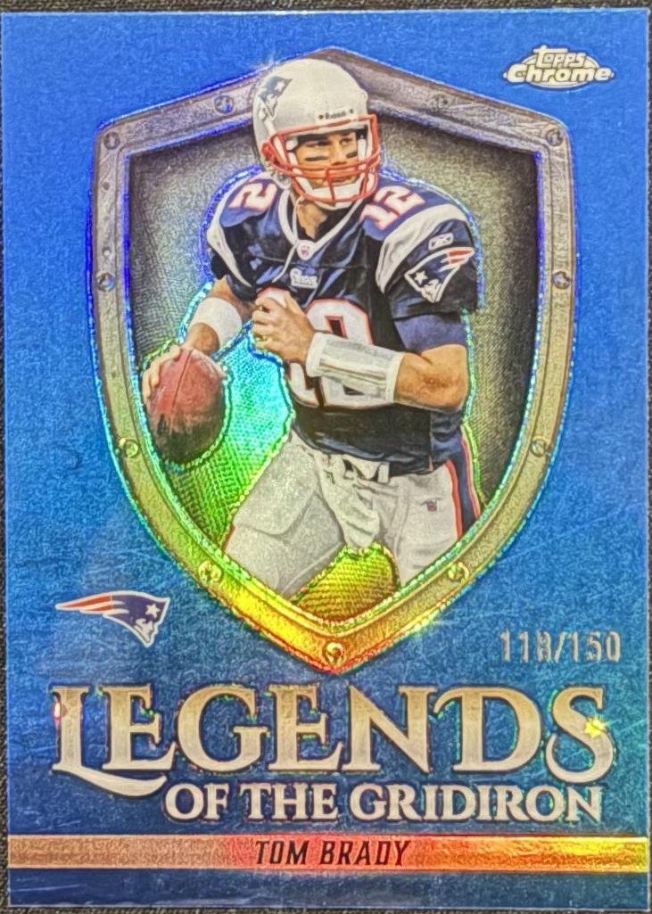 Tom Brady [Blue Refractor] #LOG-9 Prices | 2025 Topps Chrome