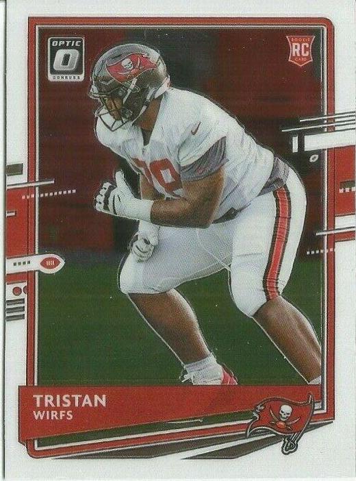 Tristan Wirfs #129 Football Cards 2020 Panini Donruss Optic