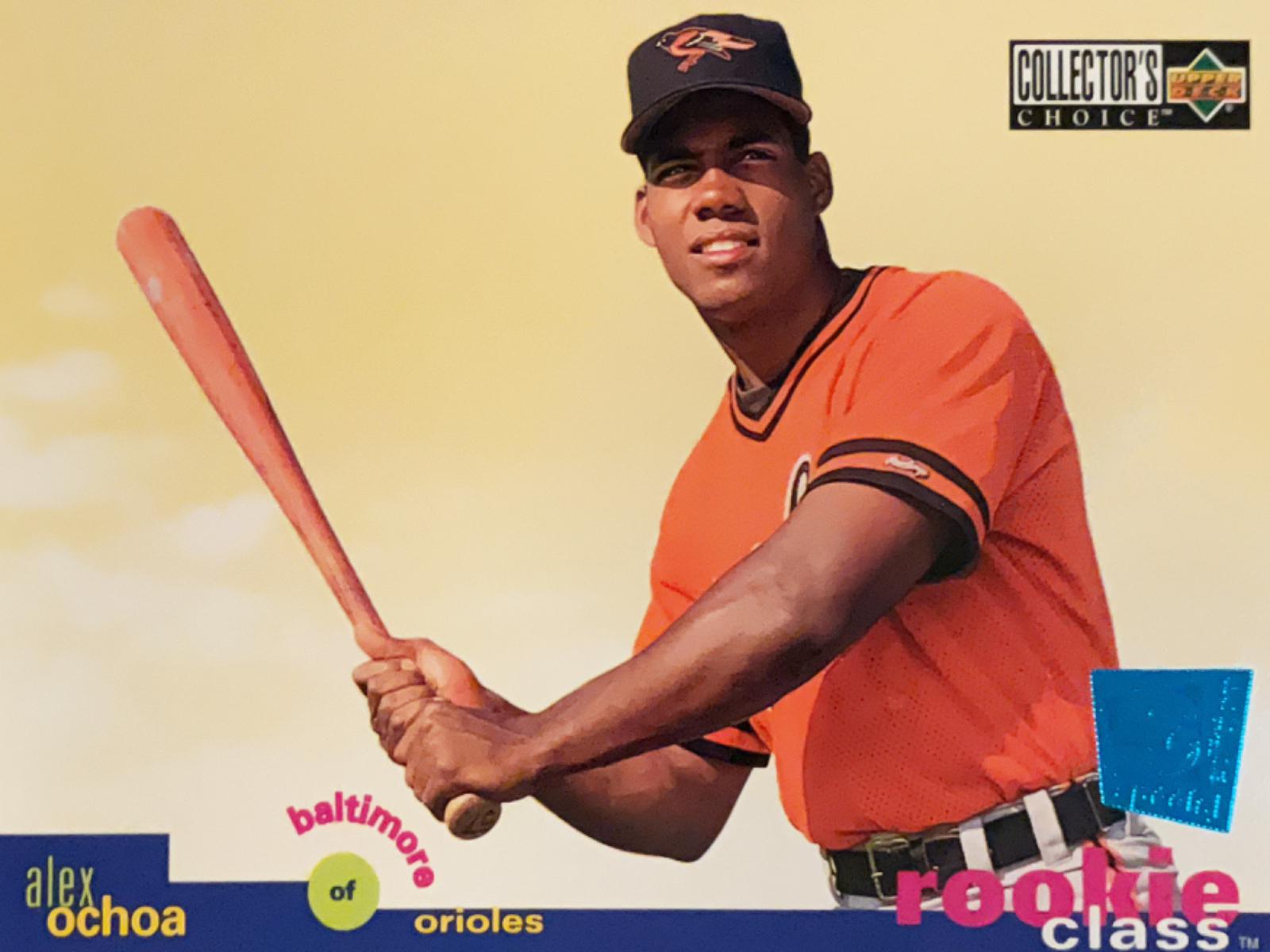 Alex Ochoa #8 Baseball Cards 1995 Collector's Choice Se