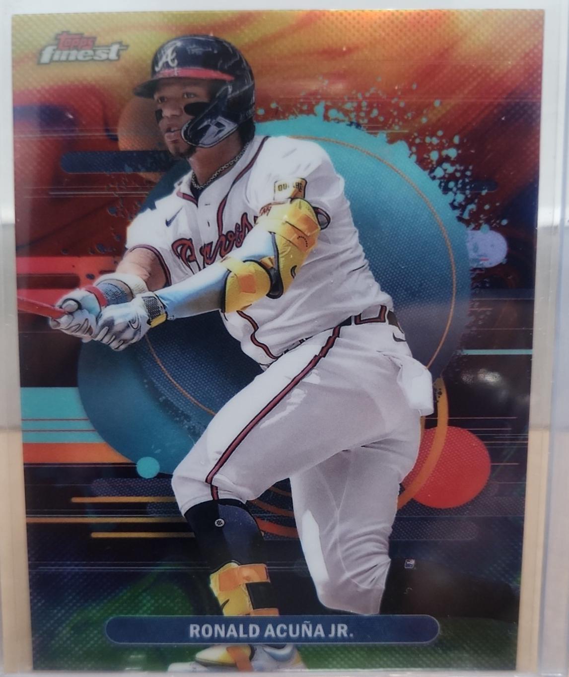Ronald Acuna Jr. [Oil Spill Refractor] #123