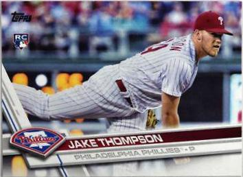 Jake Thompson #344 Baseball Cards 2017 Topps