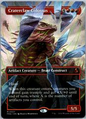 Craterclaw Colossus [Borderless Foil] #327