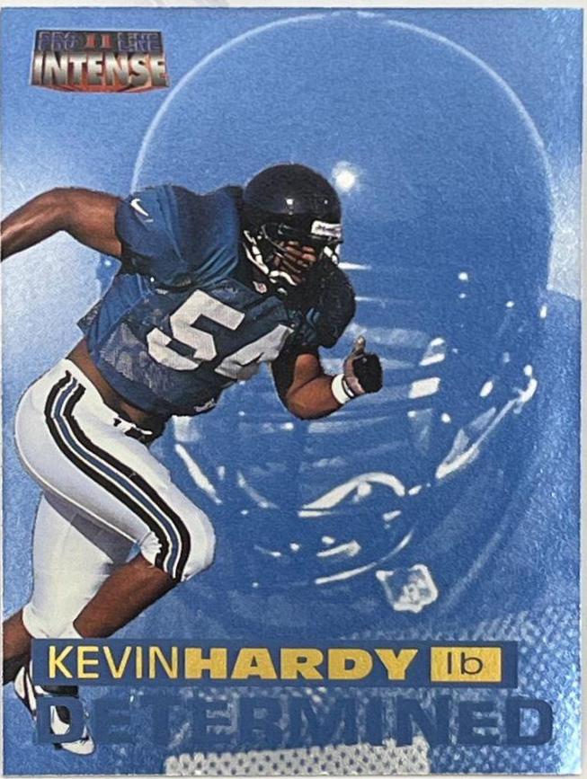 Kevin Hardy #15 Football Cards 1996 Pro Line 2 Intense Determined