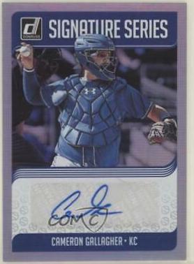 Cameron Gallagher #SS-CG Baseball Cards 2018 Panini Donruss Signature Series