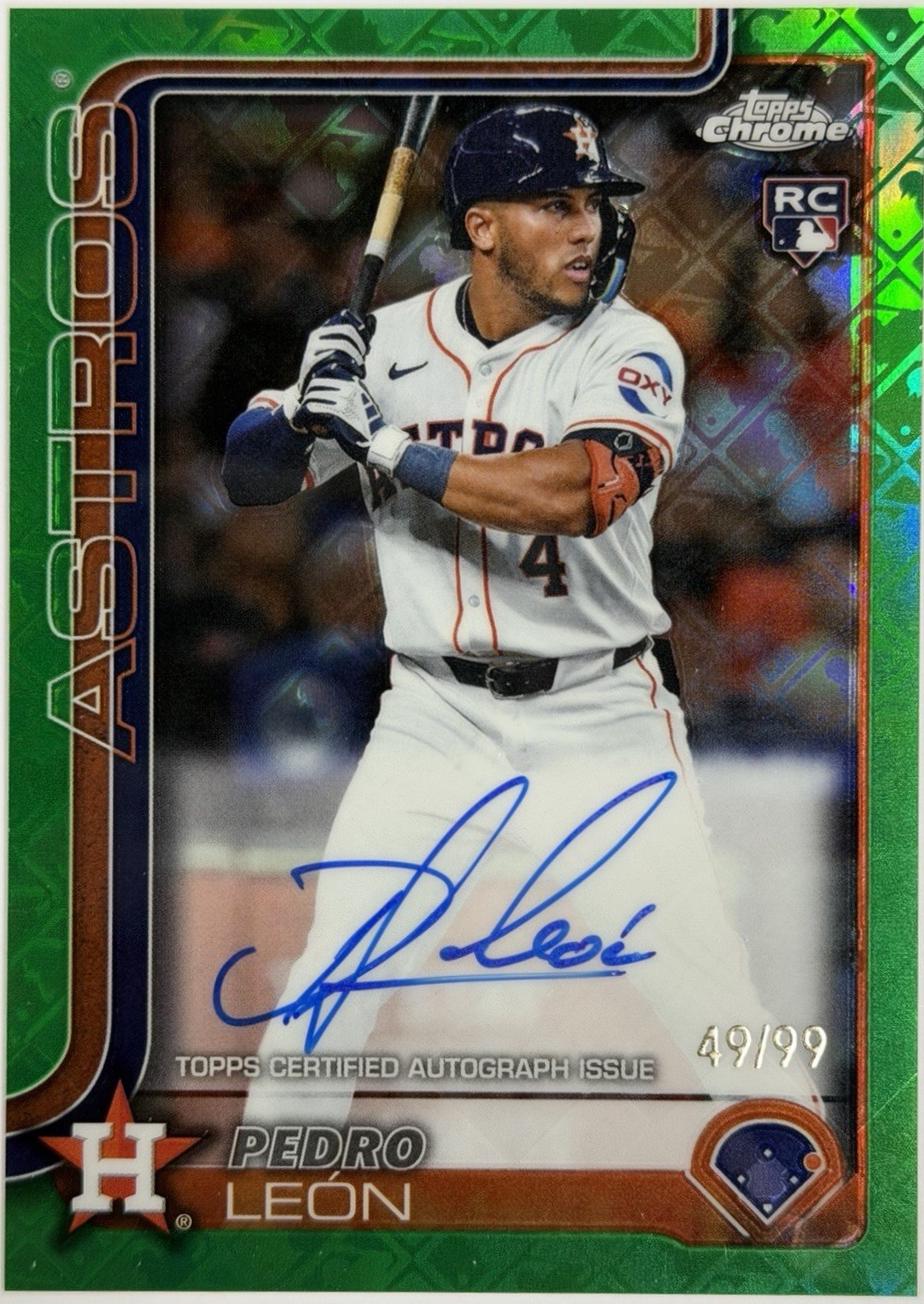 Pedro Leon [Green Refractor] #RA-PL