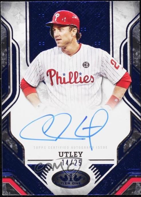 Chase Utley [Blue Foil] #PPA-CU