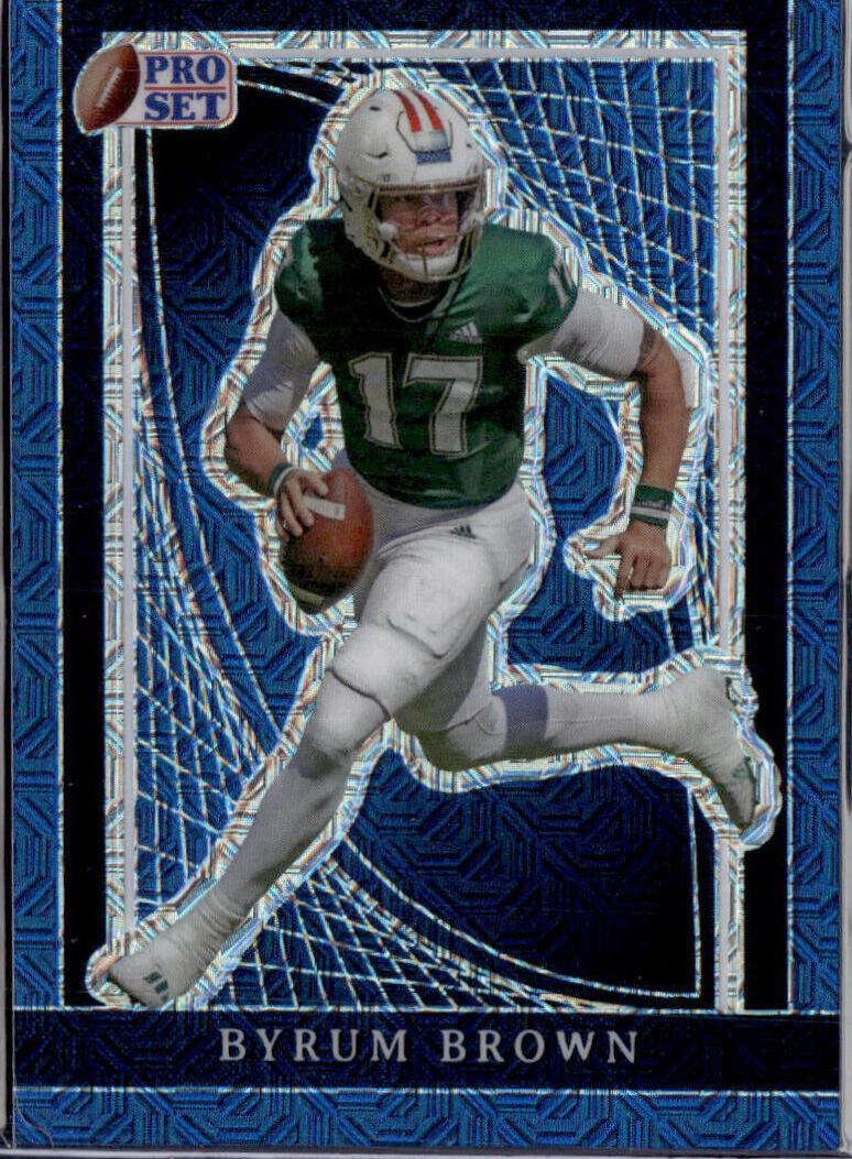 Byrum Brown #32 2024 Pro Set Metal Football