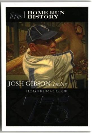 Josh Gibson #JG97 2007 Topps Gibson Homerun History Baseball