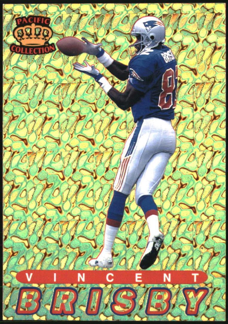 Vincent Brisby #12 Football Cards 1994 Pacific Prisms