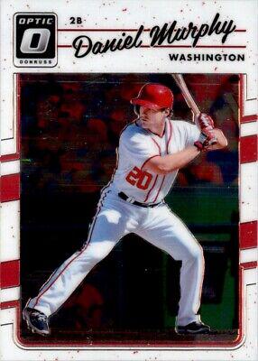 Daniel Murphy #153 2017 Panini Donruss Optic Baseball