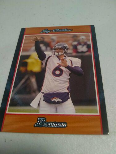 Jay Cutler #10 Football Cards 2007 Bowman
