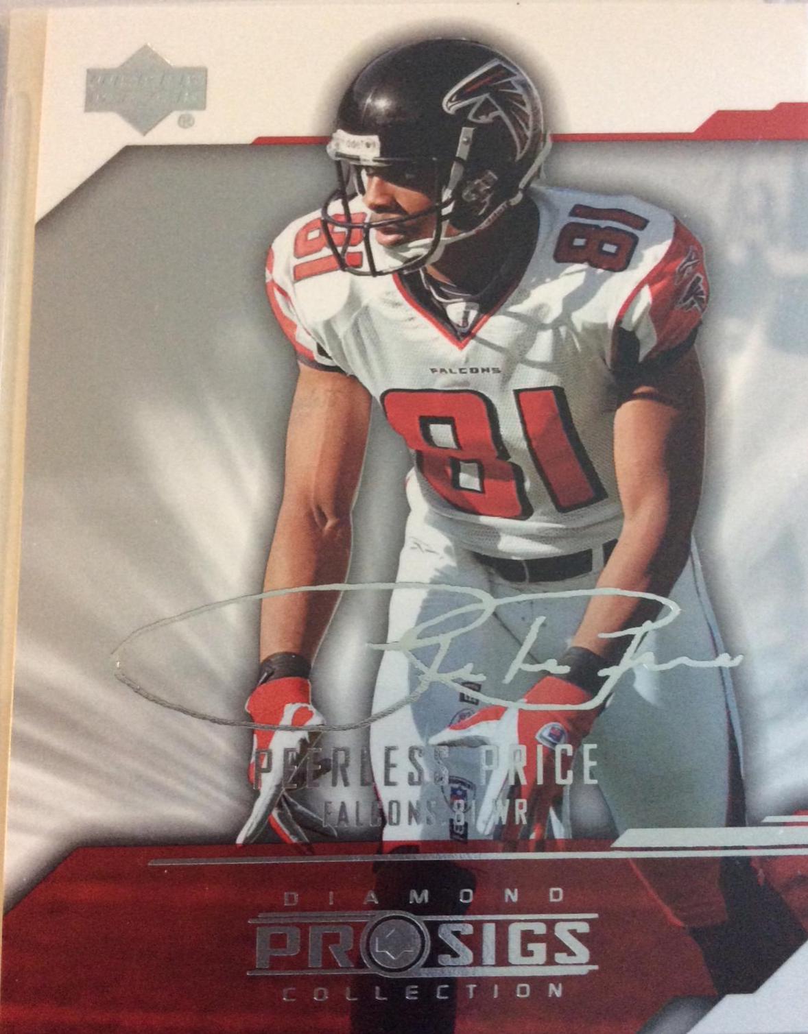 Peerless Price #4 Football Cards 2004 Upper Deck Diamond Pro Sigs