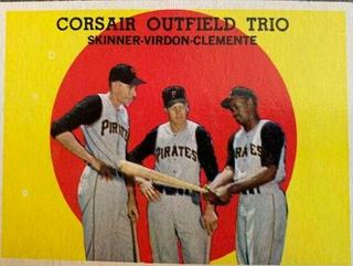 Bob Skinner / Bill Virdon / Roberto Clemente
