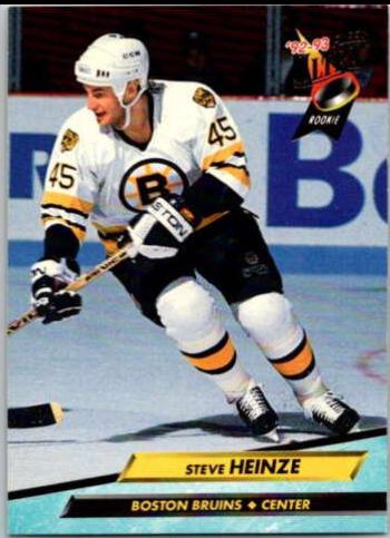 Steve Heinze #3 Hockey Cards 1992 Ultra