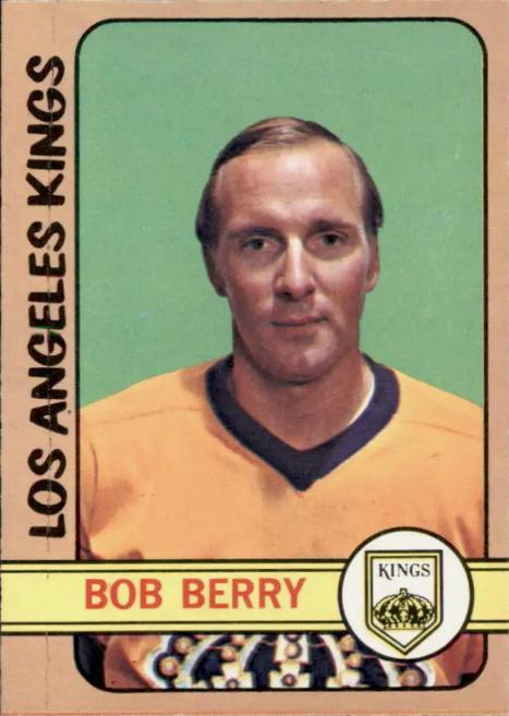 Bob Berry #9 Hockey Cards 1972 O-Pee-Chee