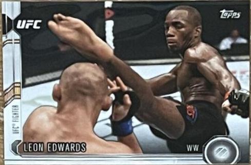 Leon Edwards #255 Ufc Cards 2015 Topps UFC Chronicles