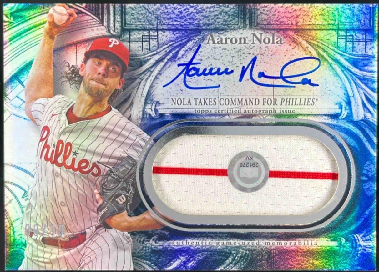 Aaron Nola [Blue] #SM-AN