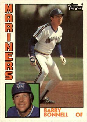 Barry Bonnell #14T Baseball Cards 1984 Topps Traded
