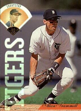 Alan Trammell #224 Baseball Cards 1995 Leaf
