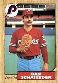 Dan Schatzeder #168 Baseball Cards 1987 O Pee Chee