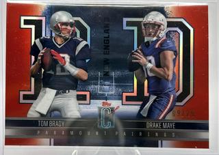 Drake Maye / Tom Brady