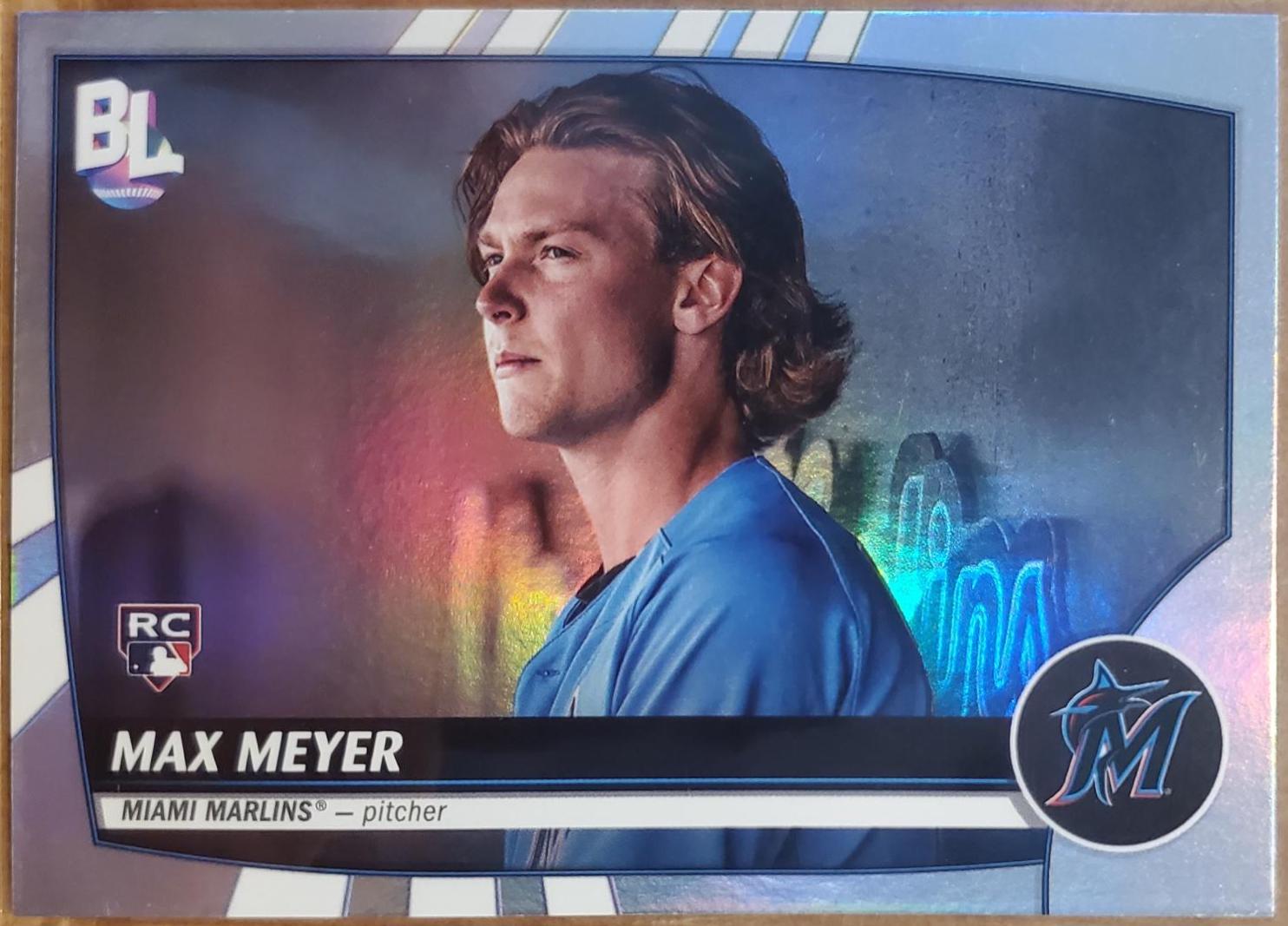 Max Meyer #206 Baseball Cards 2023 Topps Big League