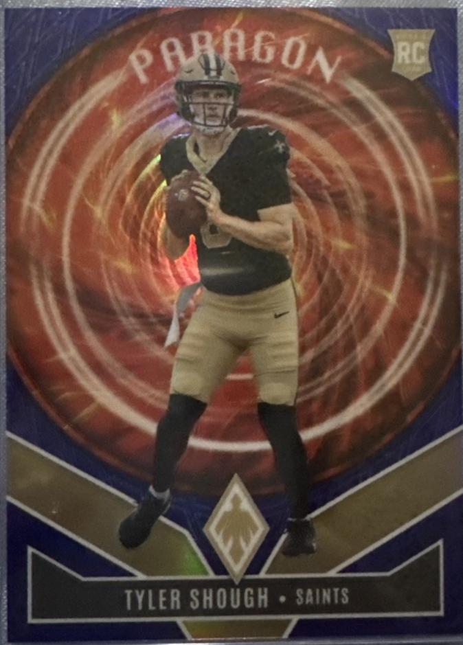 2025 Panini Phoenix Paragon Tyler Shough [Blue] #6 card