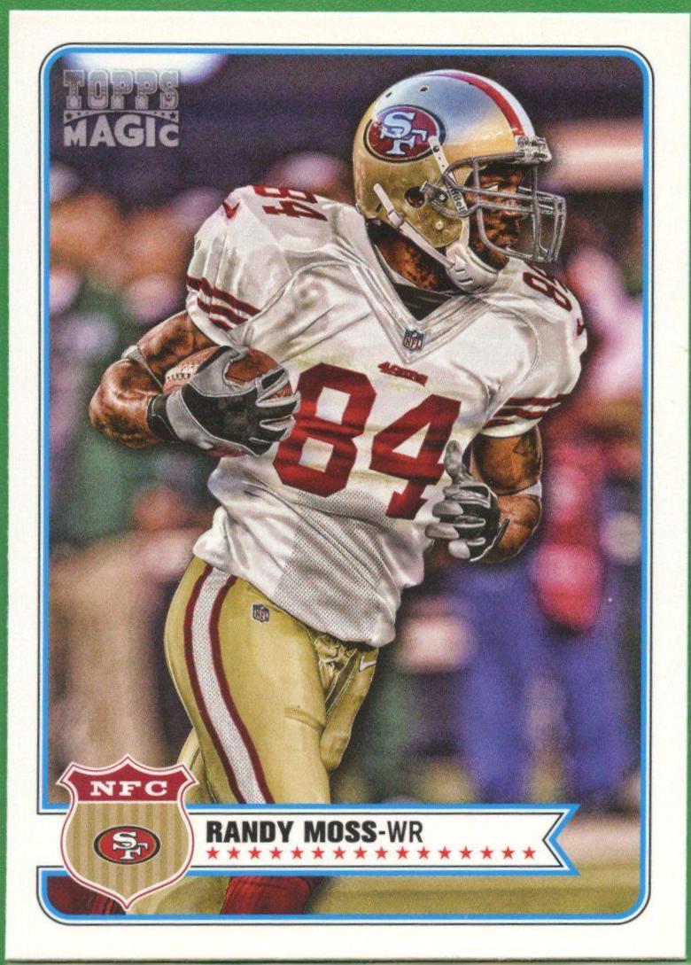 Randy Moss #236 2012 Topps Magic Football