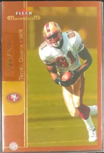 Terrell Owens #227 2002 Fleer Maximum Football