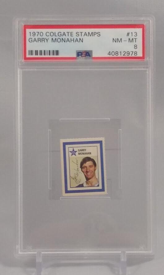 Garry Monahan #13 Hockey Cards 1970 Colgate Stamps