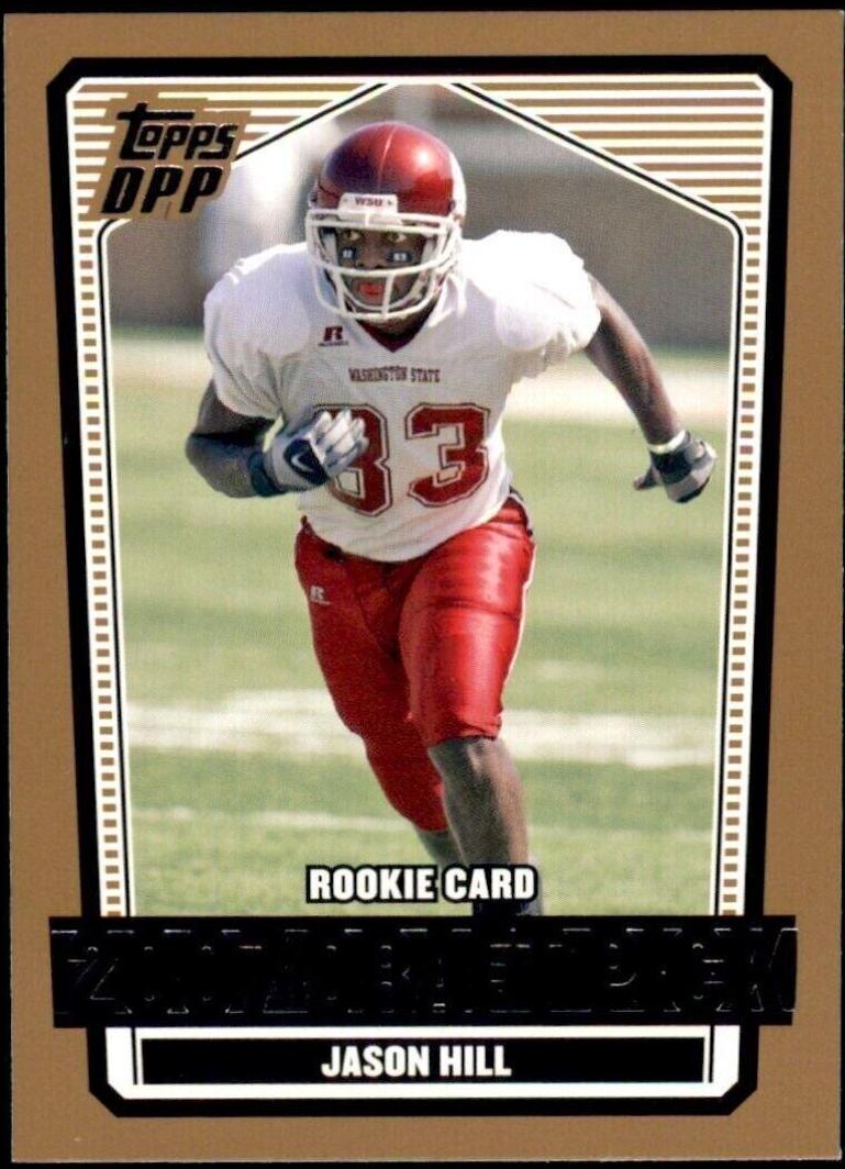Jason Hill #104 Football Cards 2007 Topps Draft Picks & Prospects