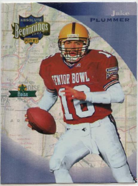 Jake Plummer #142 1997 Playoff Absolute Football