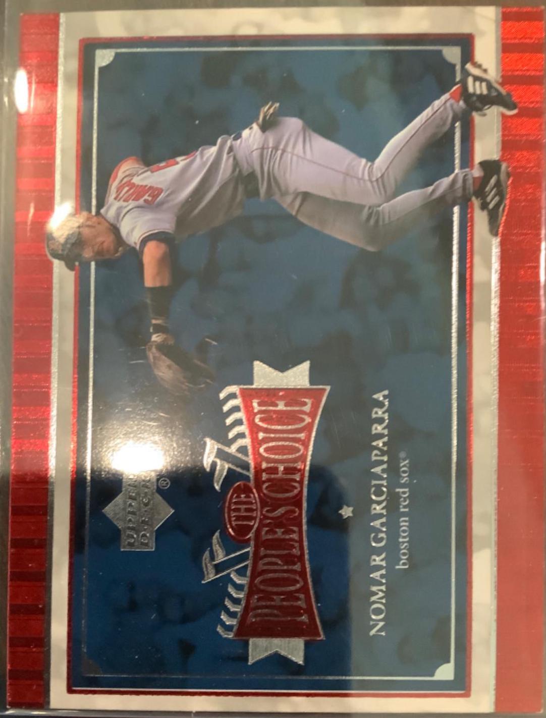 Nomar Garciaparra #PC15 Baseball Cards 2001 Upper Deck the People's Choice