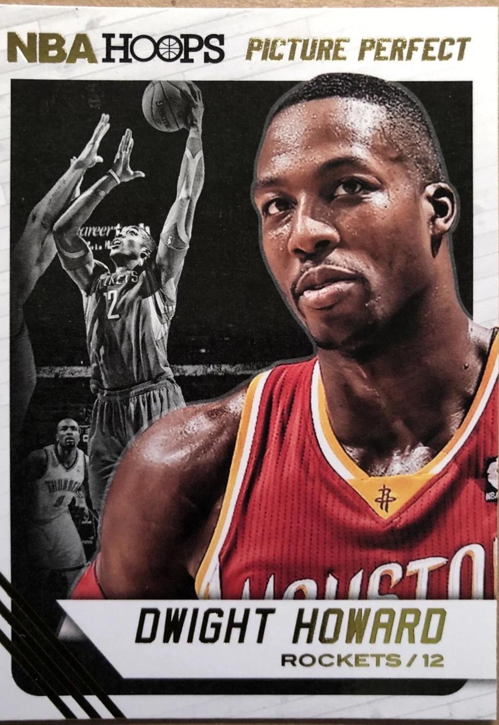 2014-15 Hoops Picture Perfect #3 Dwight Howard Basketball Card #3 Basketball Cards 2014 Panini Hoops Picture Perfect