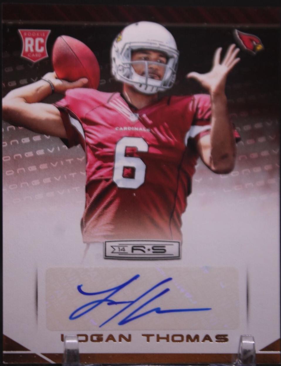 Logan Thomas #165 Football Cards 2014 Panini Rookies & Stars Longevity Rookie Signature