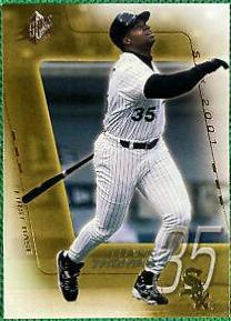 Frank Thomas #33 Baseball Cards 2001 Spx