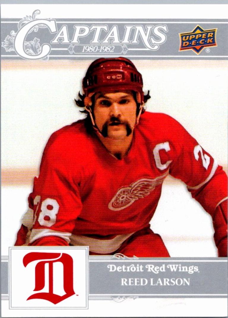 Reed Larson #175 2025 Upper Deck Detroit Red Wings Centennial Hockey